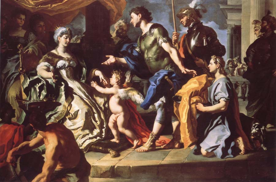 Dido Receiving Aeneas and Cupid Disguised as Ascanius